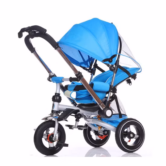 Baby Three-Wheeled and Foldable Tricycle with Handle Toddler