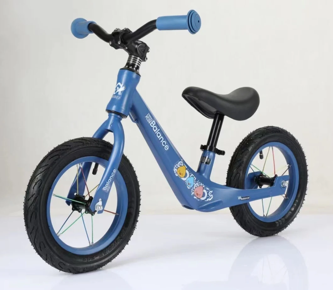 Good Quality Cheap Magnesium Alloy Ride on Car Child Single Speed No Pedal Bike 12inch Kids Balance Bike