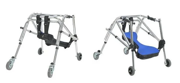 Folding Hospital Baby Walker Mini Walker Rollator Walker