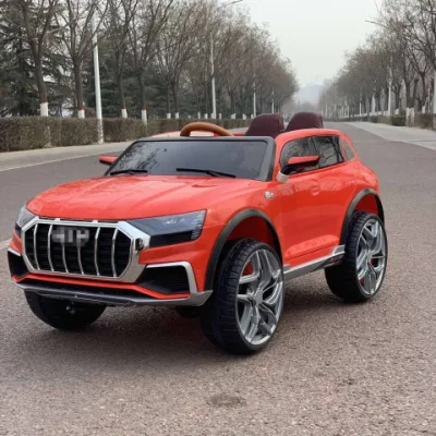 Voiture jouet électrique multifonctionnelle pour enfants à double porte indépendante