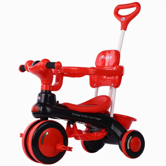 Enfants Multifonction 3 In1 Vélo En Plastique Bébé Enfants Tricycle Enfants Vélo Tricycle pour 2-6 Ans Enfants