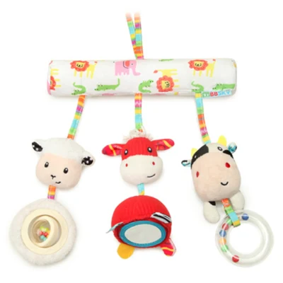 Lit suspendu spirale poussette bébé doux jouets en peluche