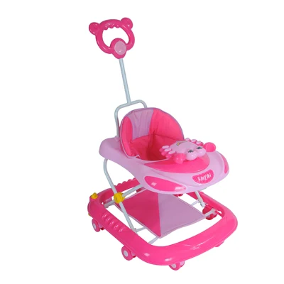 Education Multifonction Lion Music 4 en 1 Baby Walker Poussette Jouet avec Lumière et Musique