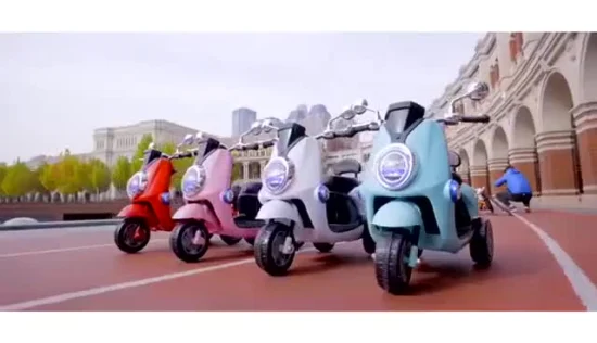 Nine Lights Beetle Kids Electric Motorcycle Baby Battery Car Tricycle Music Lights