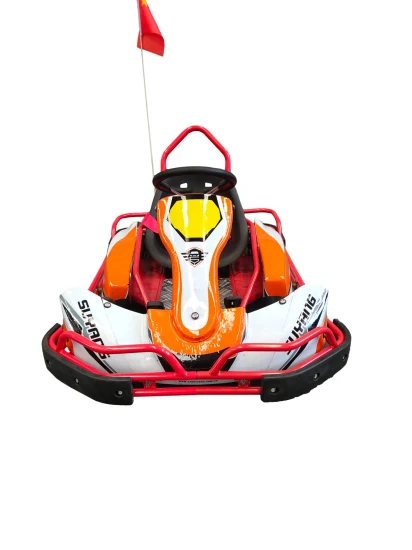 Amusement gros usage Commercial RC pédale de synchronisation Go Kart télécommande piste Mini Karting pour les enfants
