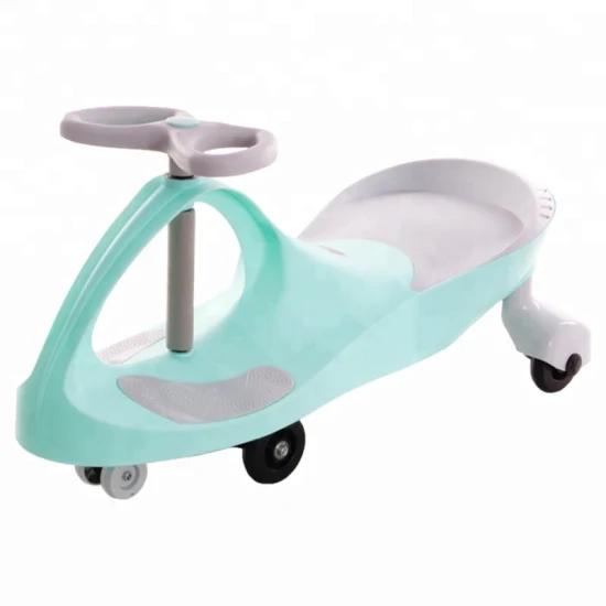 Balançoire pour bébé de haute qualité Cars PU Wheel Retro Children's Scooter 1-4years Old Baby Twist Car Kids Swing Car avec musique et lumière